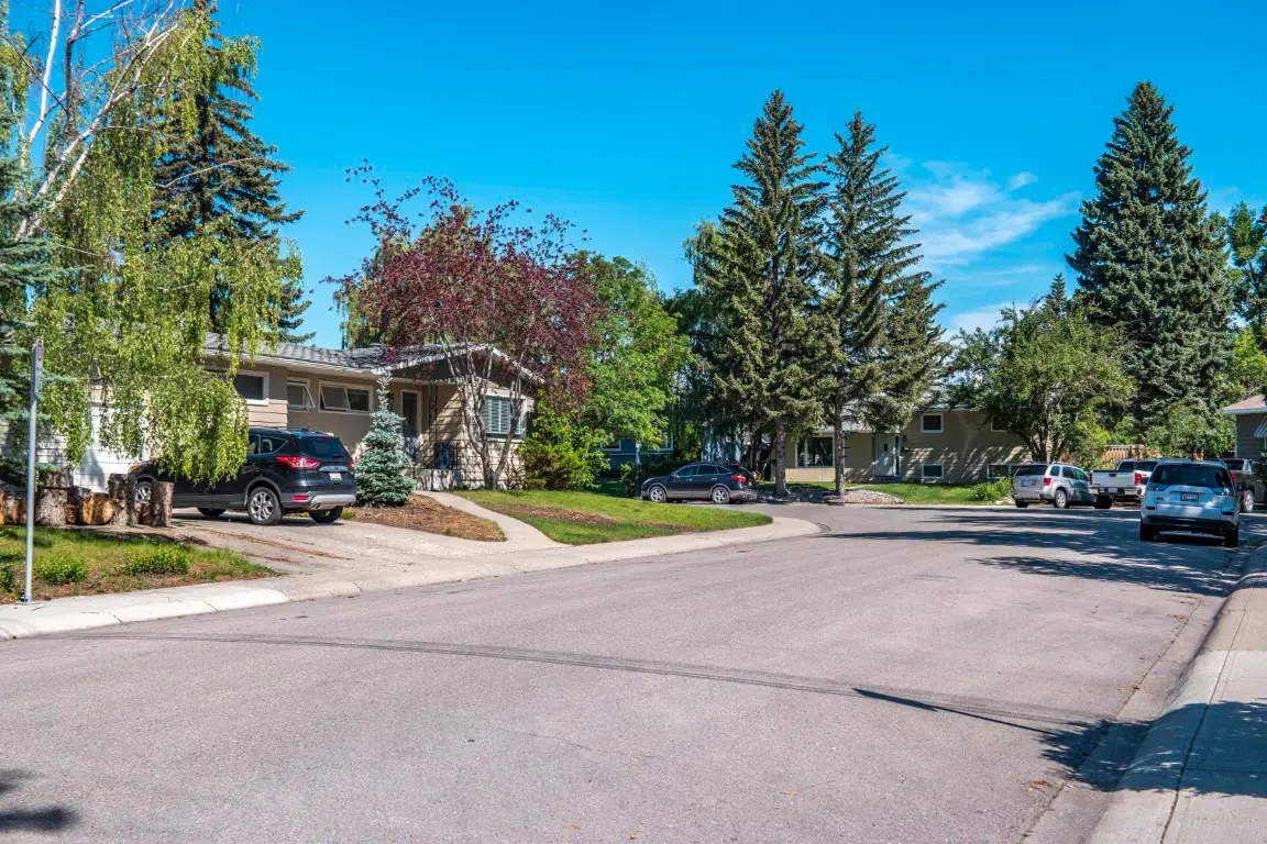 Chinook Park community in Calgary